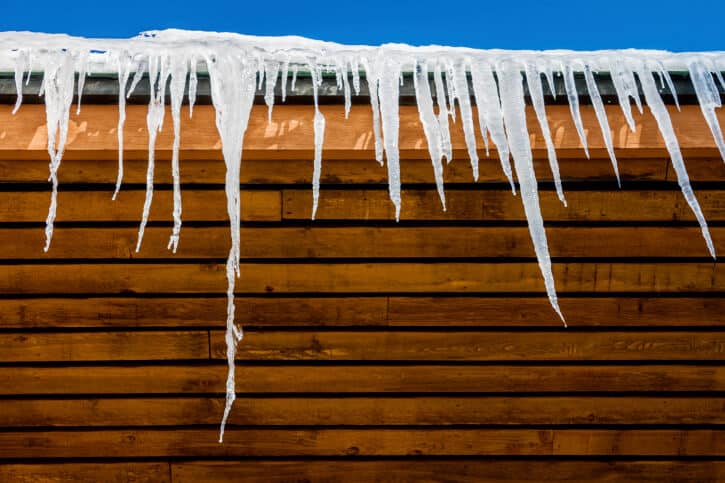 freezer cooler roof Icicles and Roof