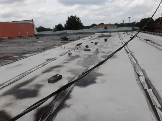 damaged roof